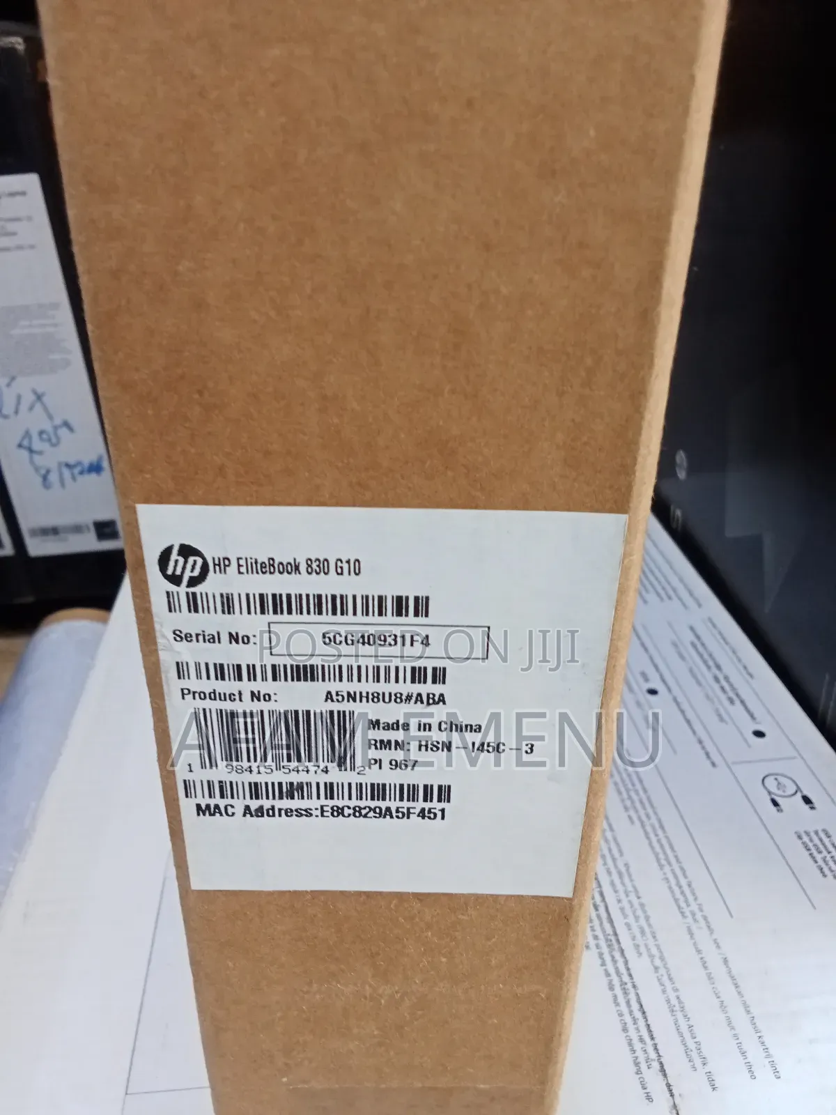 New Laptop HP EliteBook 830 16GB Intel Core I5 SSD 256GB