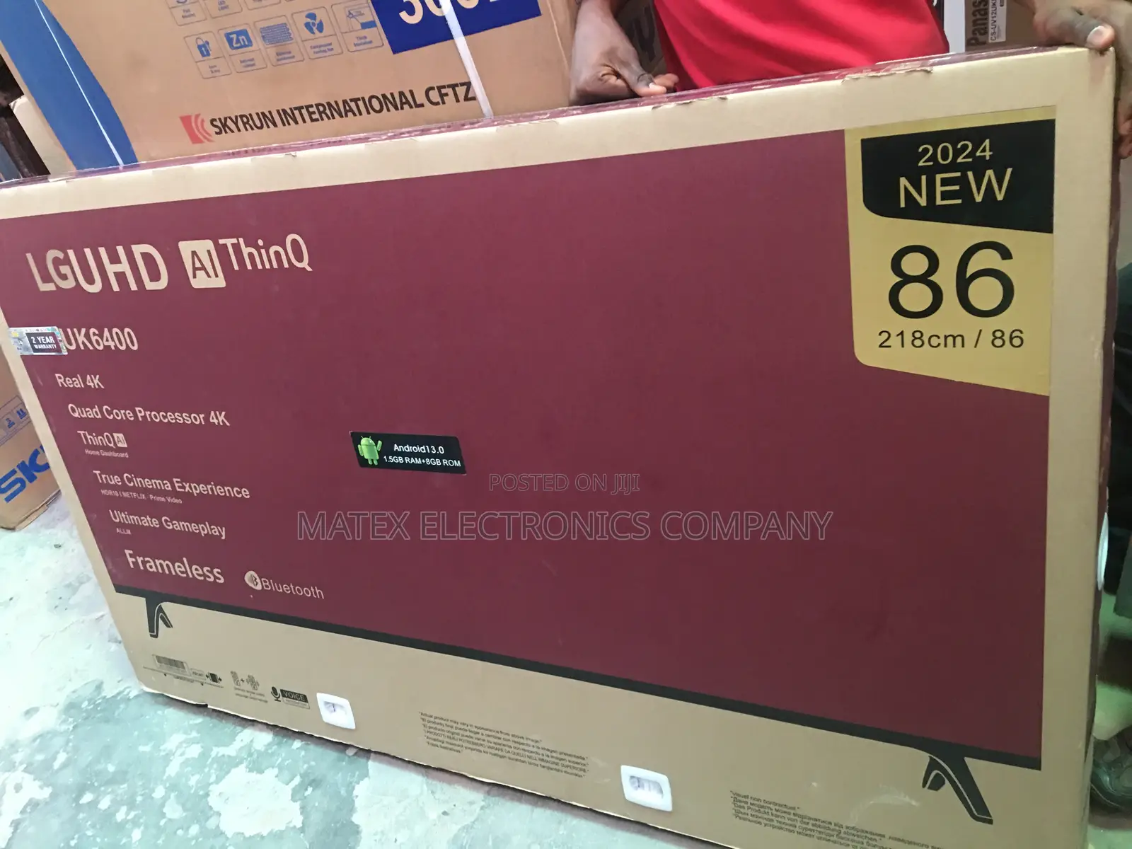 Lg 86incles Inbuld Bluetooth Netflix Wi-Fi