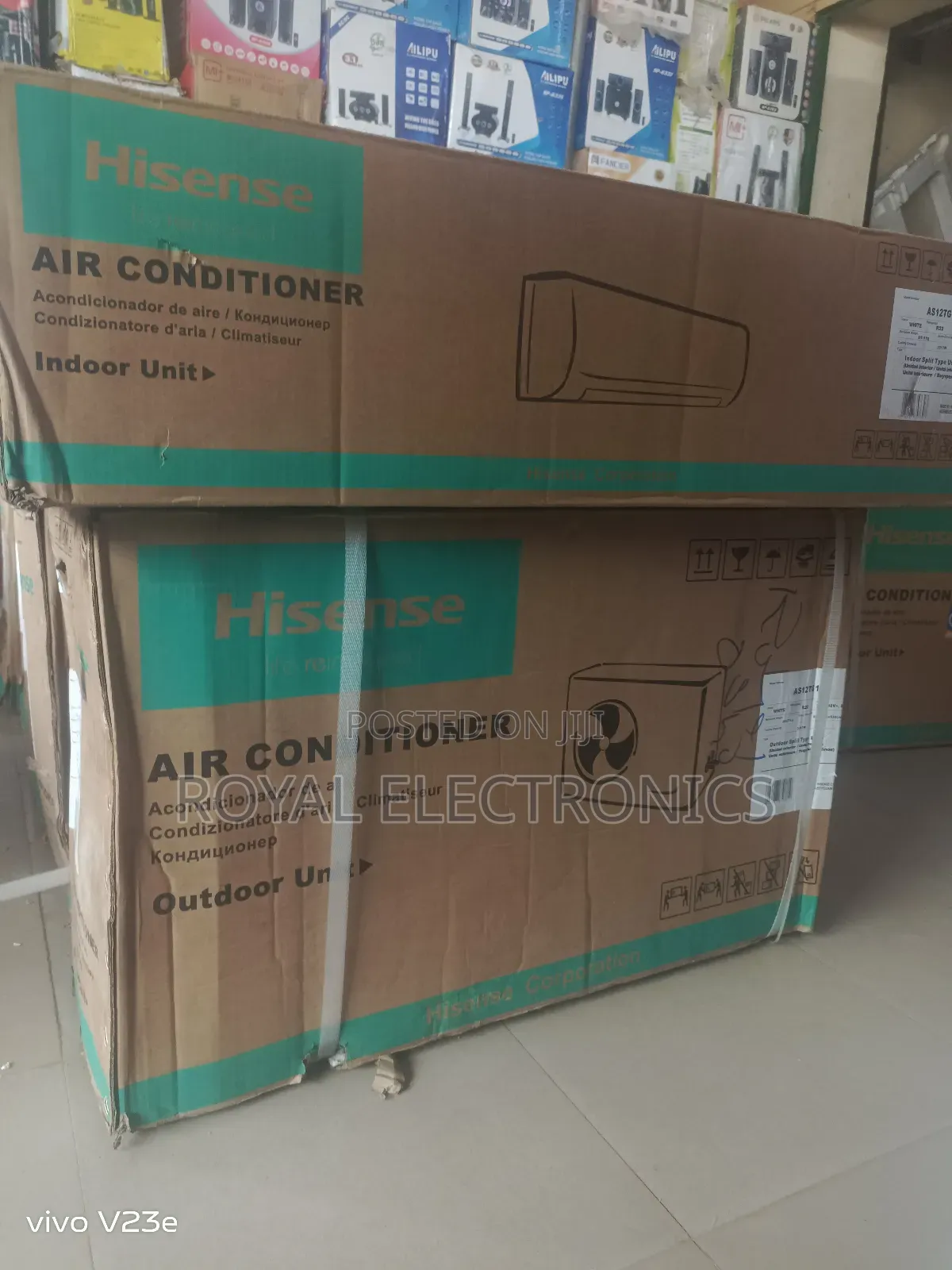 Brand New Hisense 1.5hp Split Air Conditioner With Full Kit
