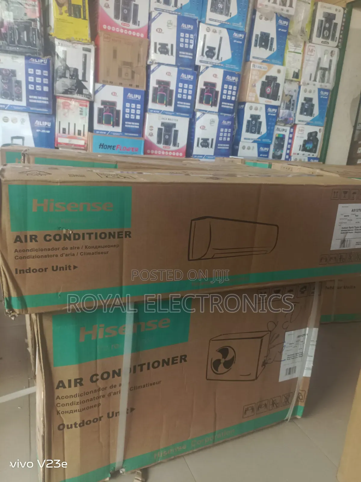 Brand New Hisense 1.5hp Split Air Conditioner With Full Kit