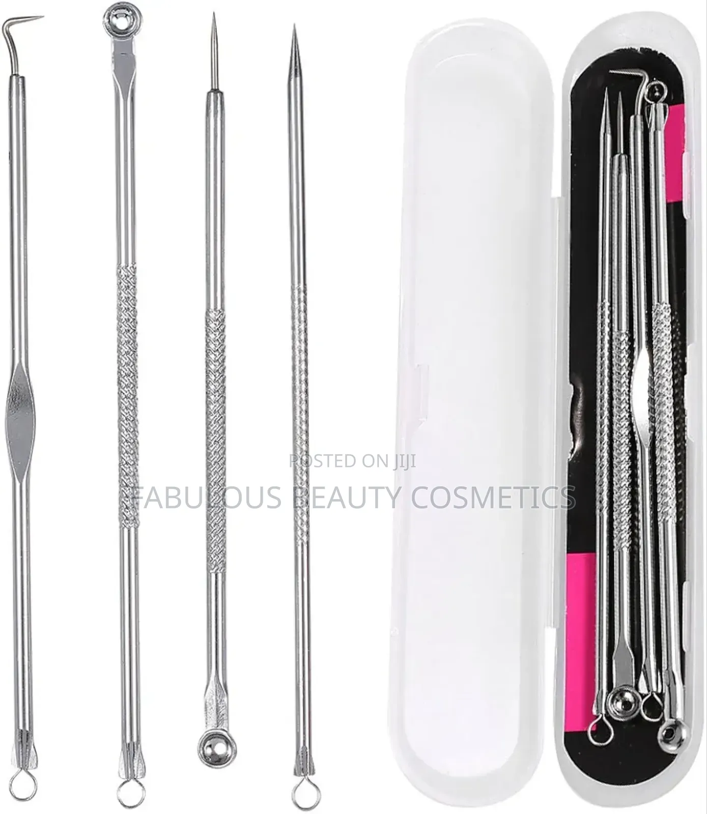 Acne Needle 4x Remover Tool Kit 4 Pimple Remover 4 Blackhead