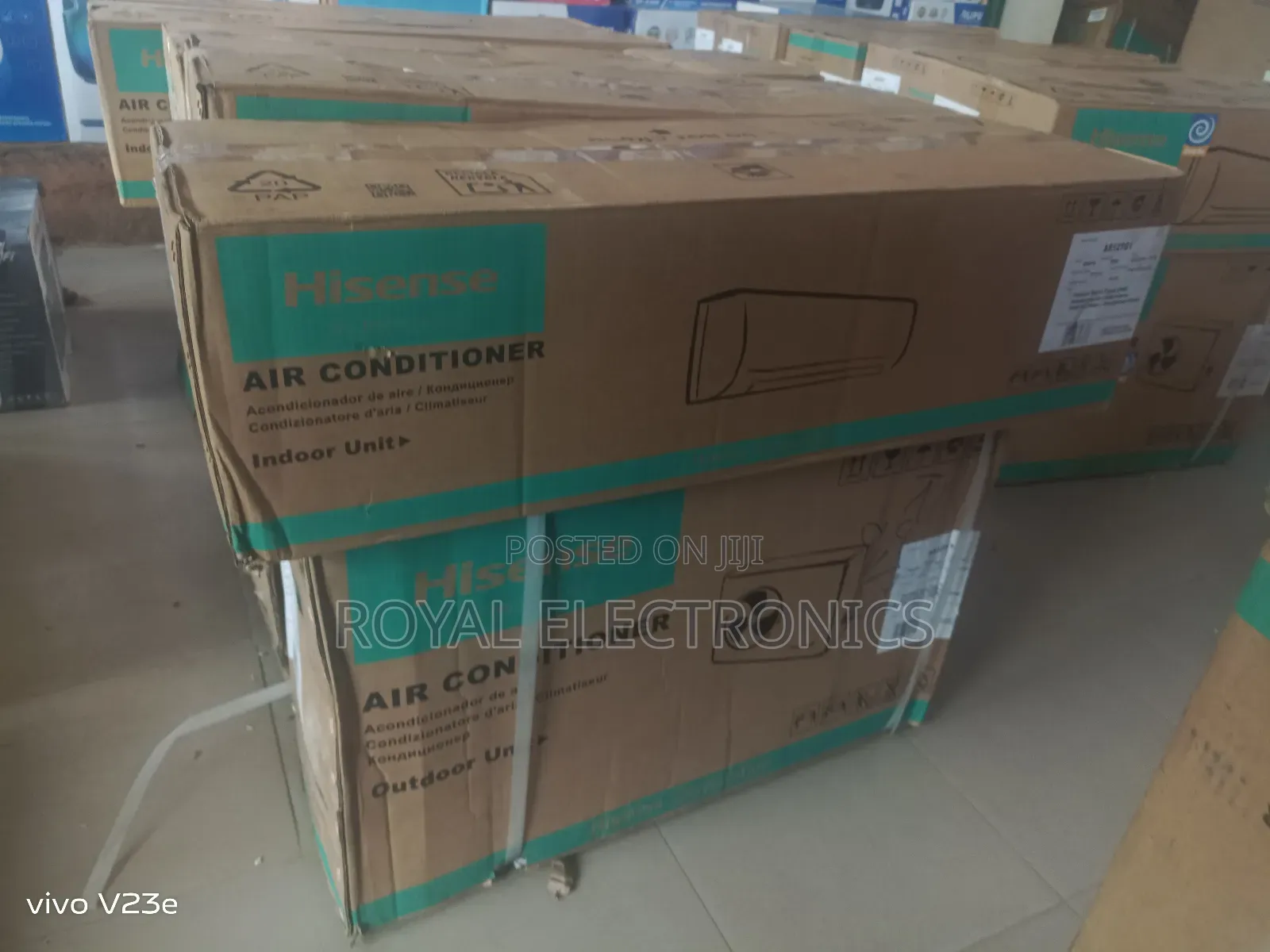 Very New Hisense 1.5hp Split Air Conditioner With Full Kit