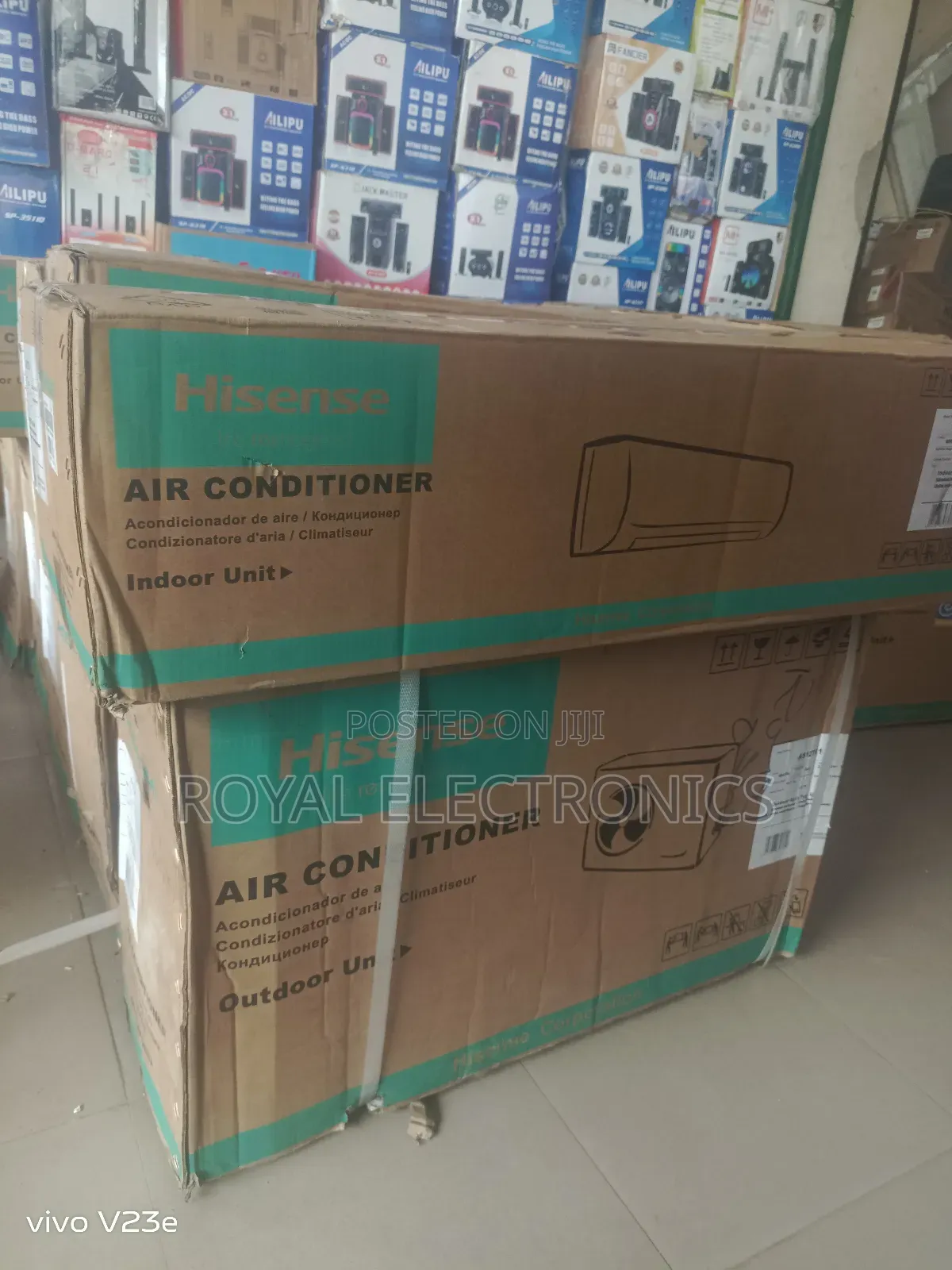 Very New Hisense 1.5hp Split Air Conditioner With Full Kit