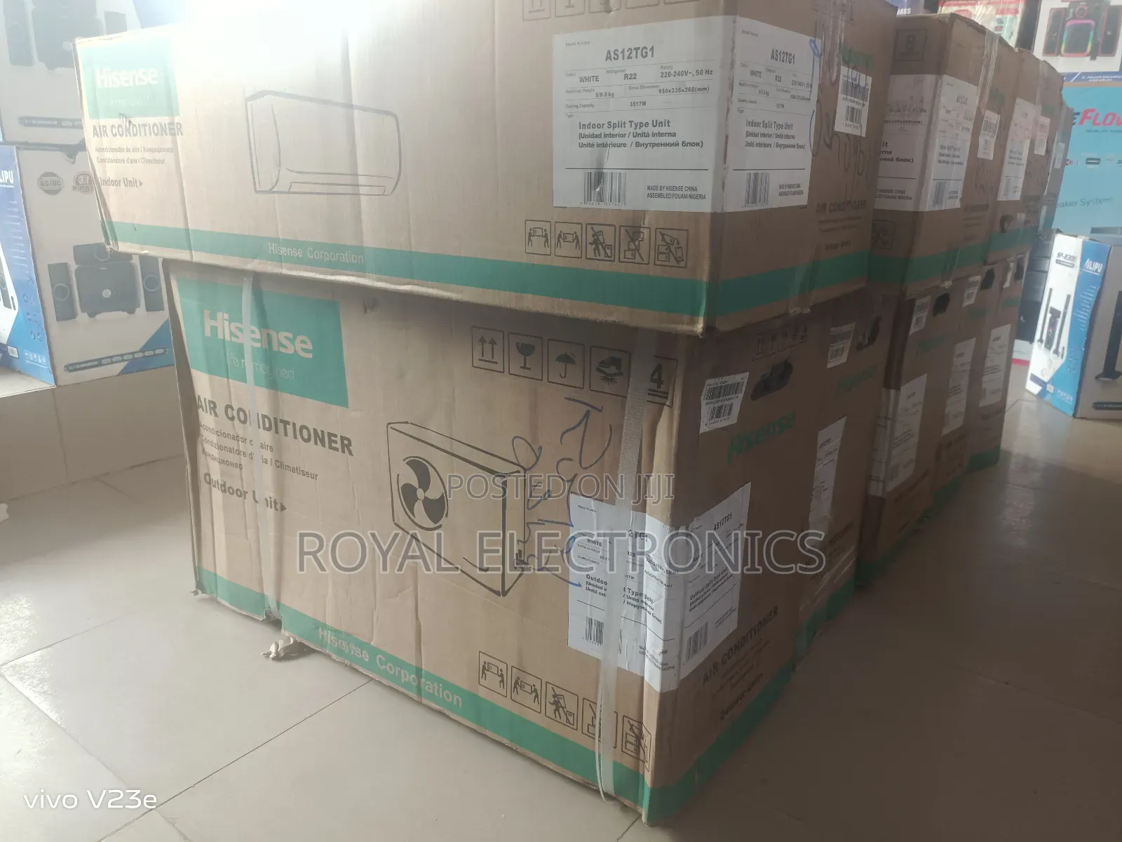 New Hisense 1.5hp Split Air Conditioner With Full Kit
