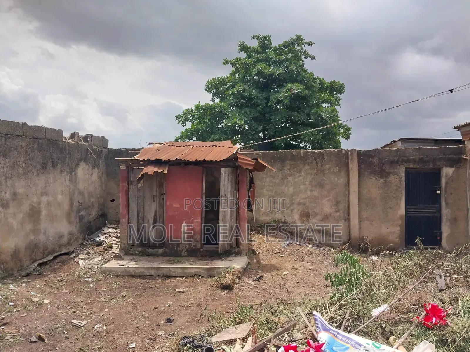 Half Plot 4 Lockup Shops a Hall Facing Ikotun Iguando Rd