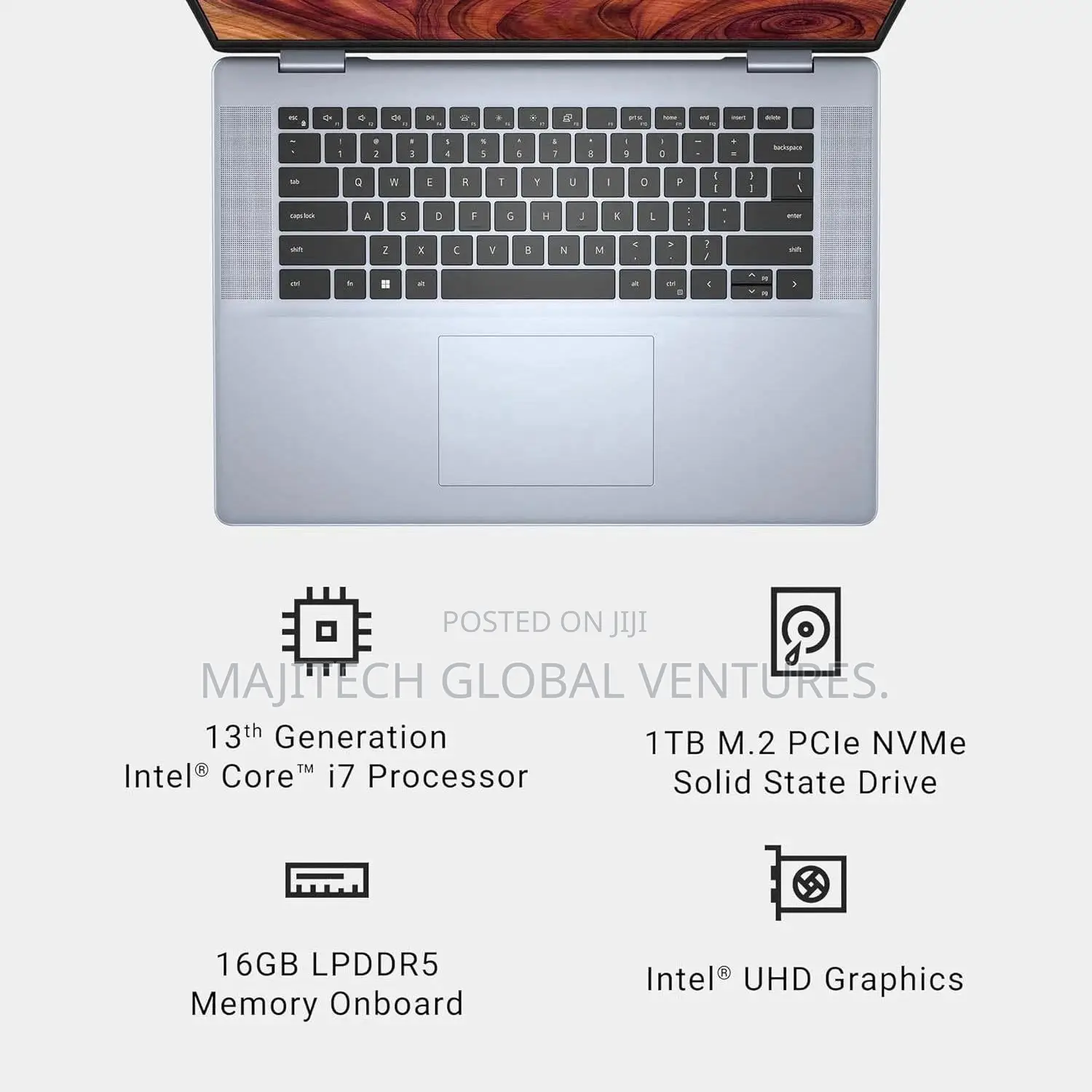 New Laptop Dell Inspiron 16 Plus 7640 16GB Intel Core Ultra 9 SSD 512GB
