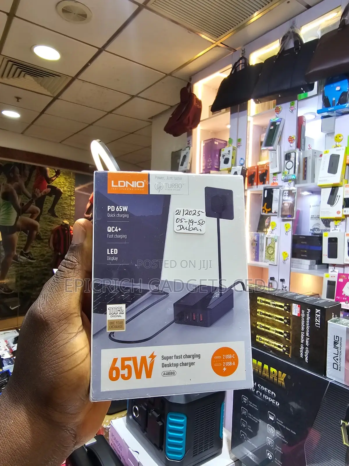 Ldnio 65w Gan Desktop Charger