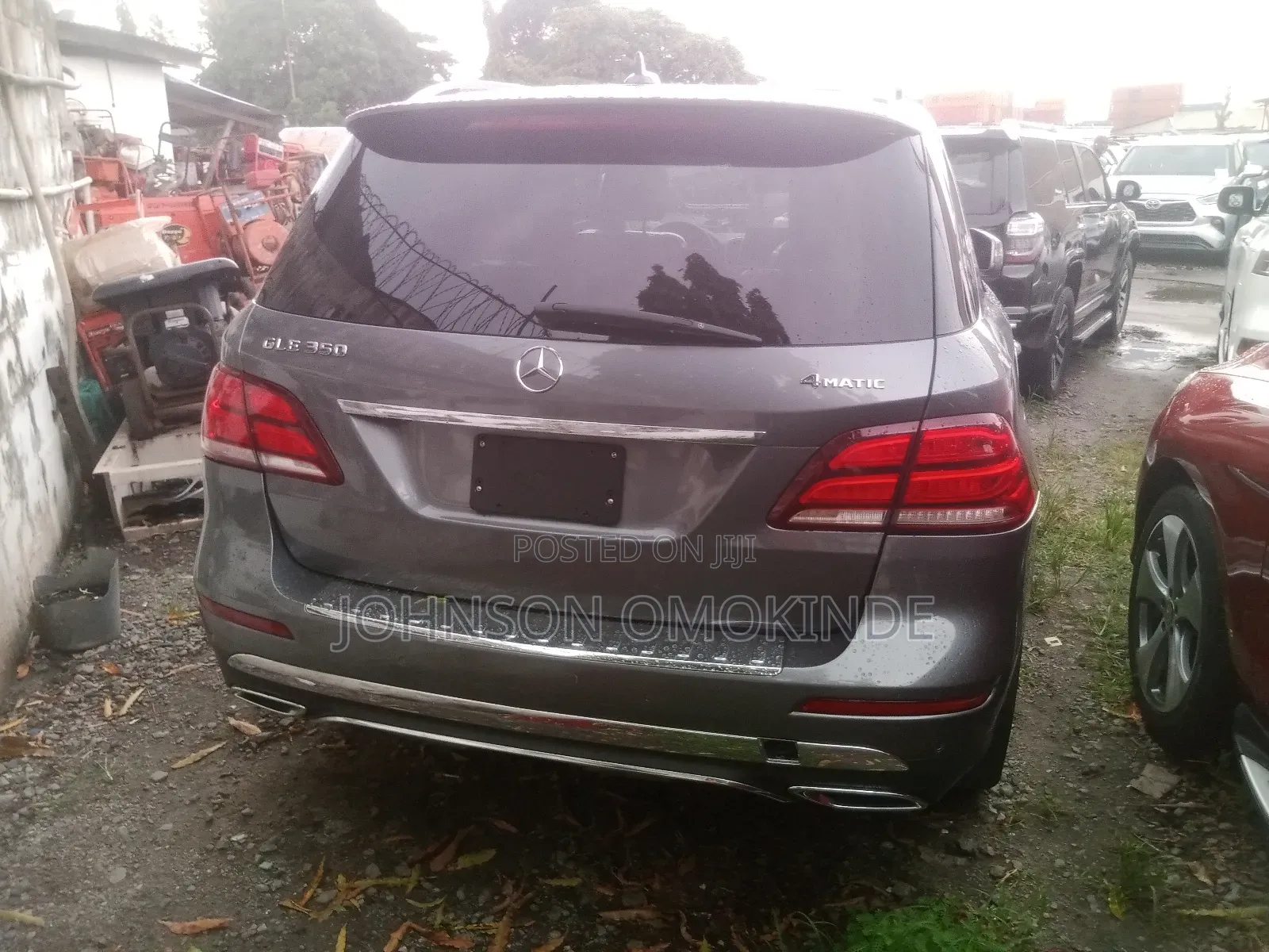 Mercedes-Benz GLE-Class GLE 350d 4MATIC 2017 Gray