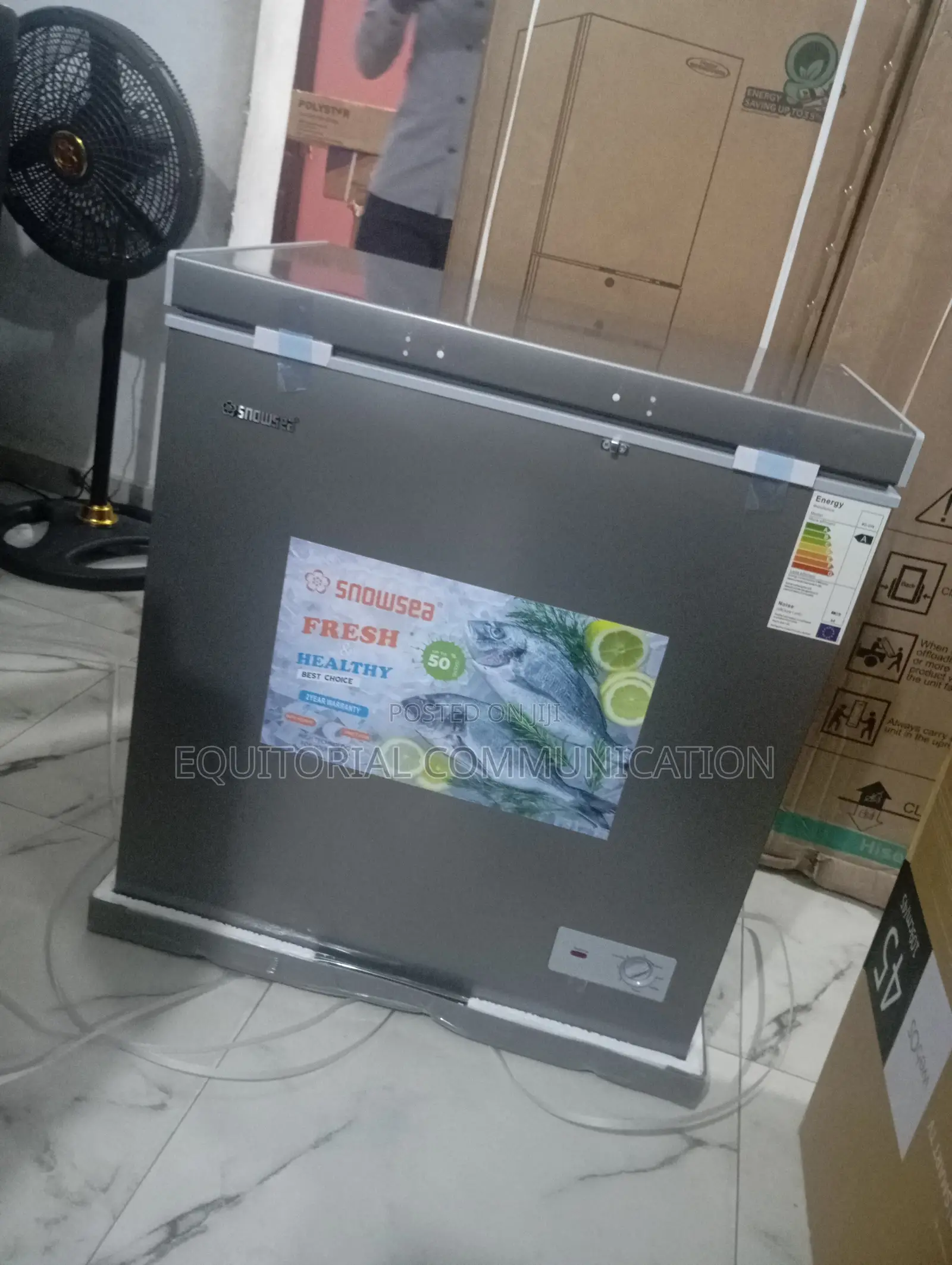 Snowsea 150l Chest Freezer Bd-208: Designed for Efficiency