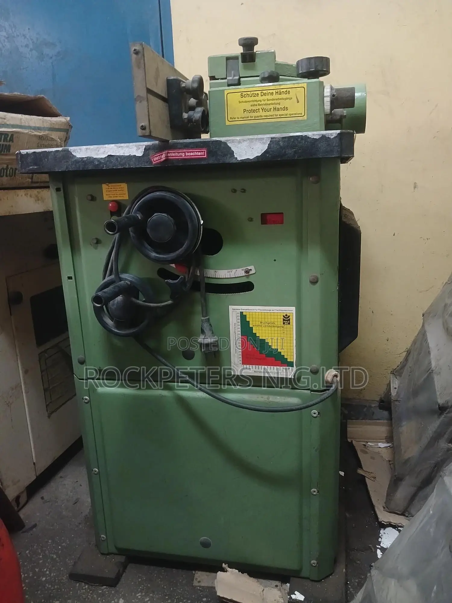 Elektra Beckum Tf900 Tilting Spindle Moulder