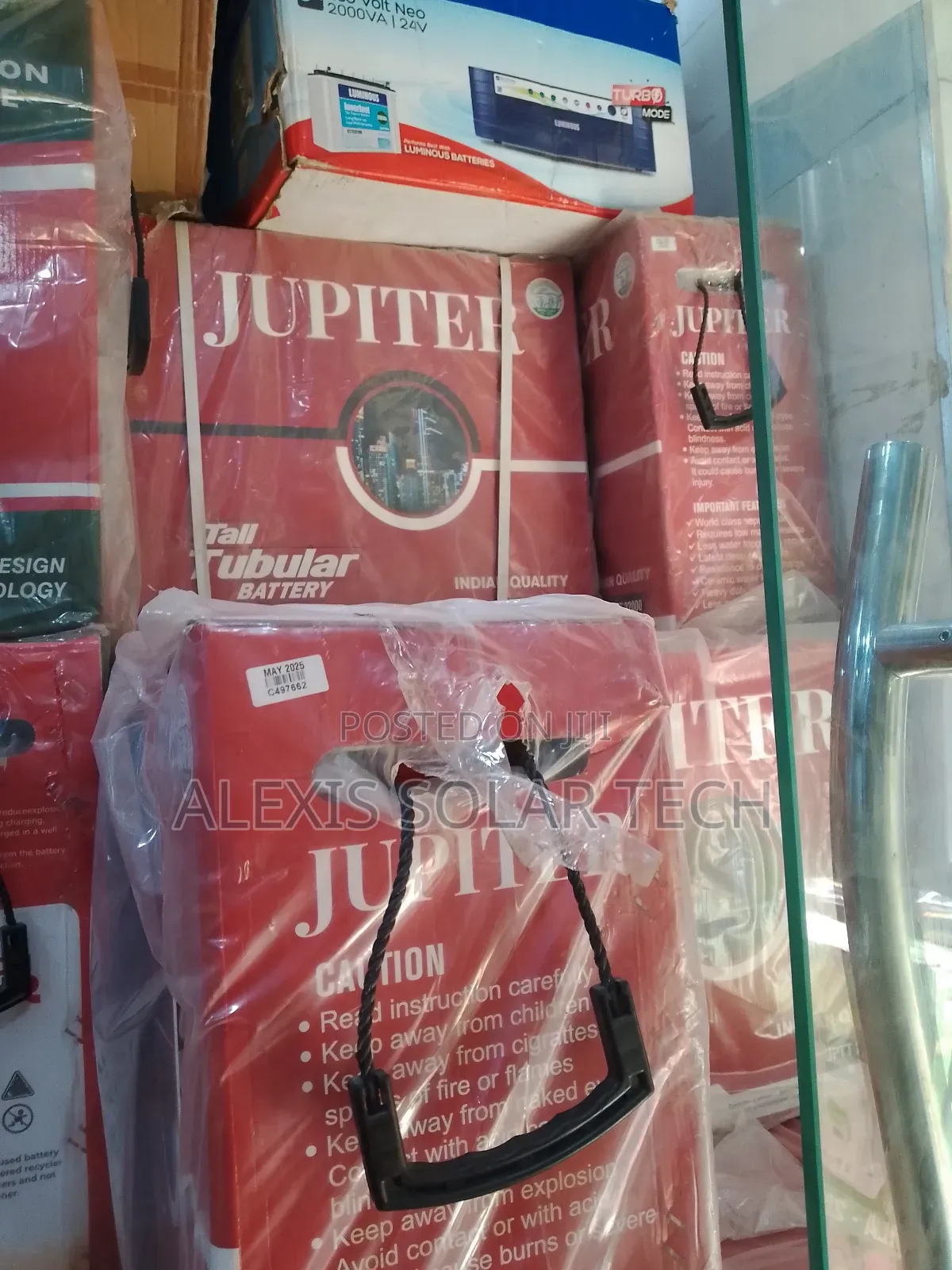 220ah Jupiter Solar Tubular Battery