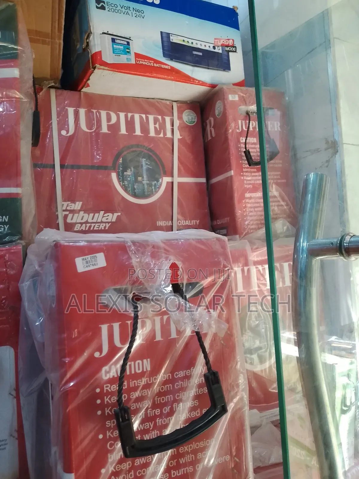 220ah Jupiter Solar Tubular Battery