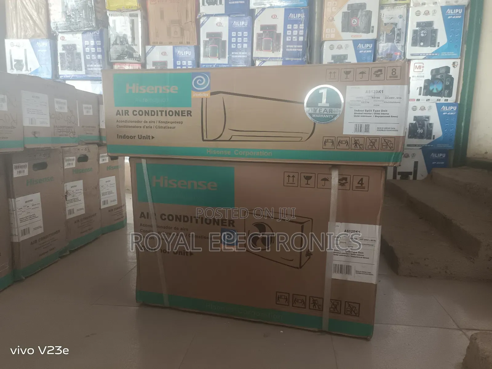 New Hisense 1.5hp Inverter Copper Split Air Conditioner