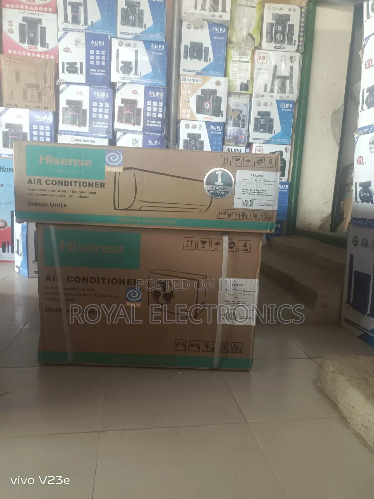Heavy Duty New Hisense 1.5hp Inverter Ac With Full Kit