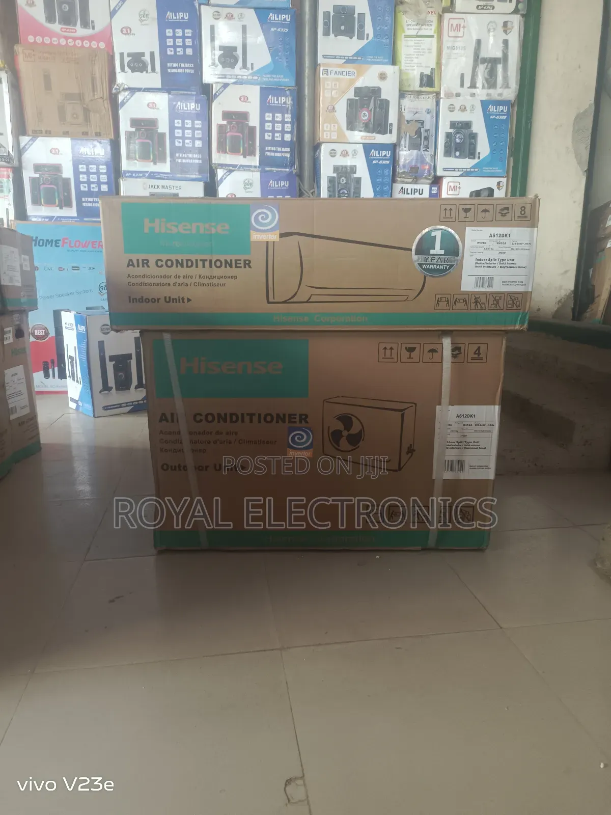 Heavy Duty New Hisense 1.5hp Inverter Ac With Full Kit