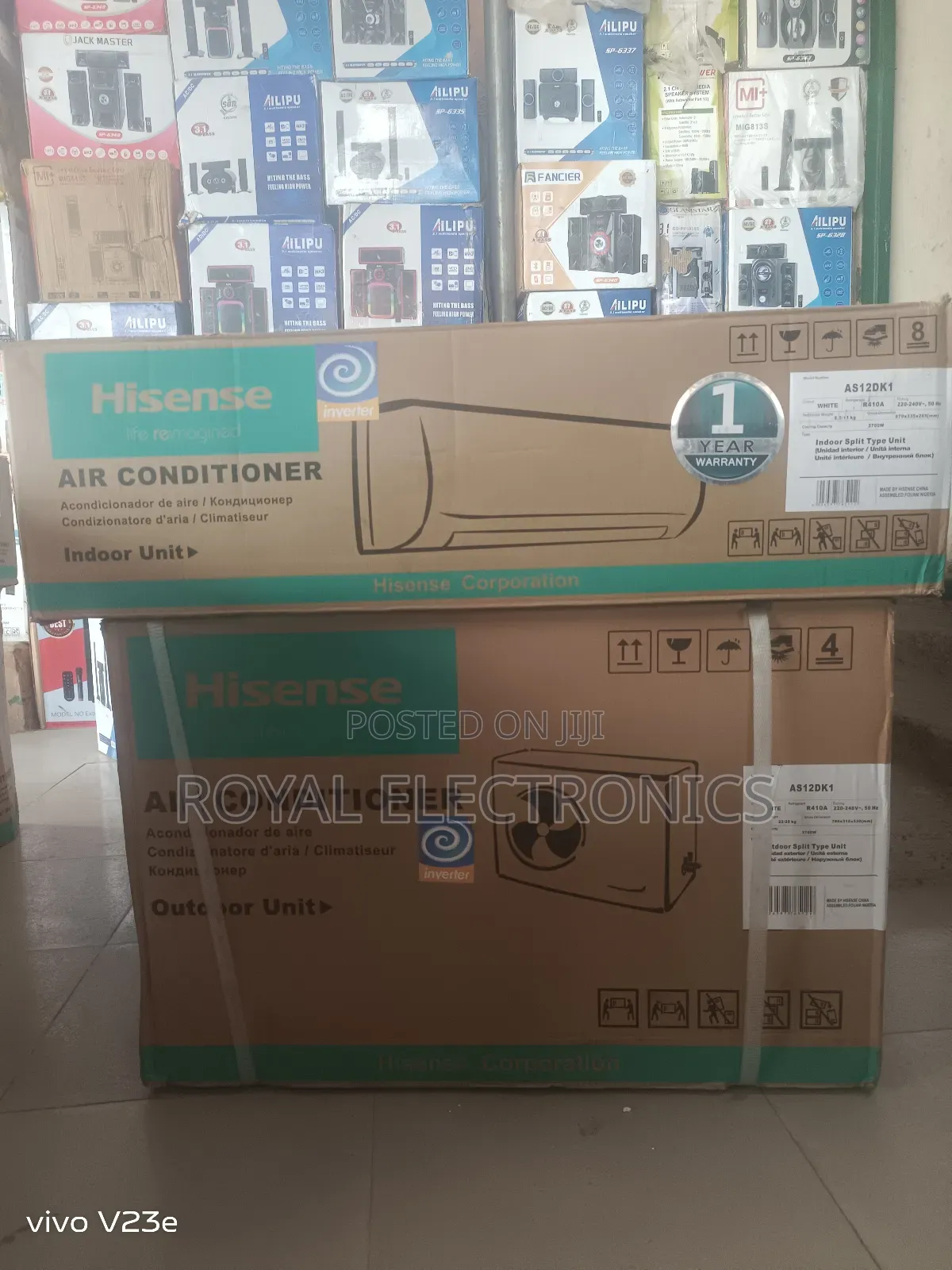Top Quality New Hisense 1.5hp Inverter Ac With Full Kit