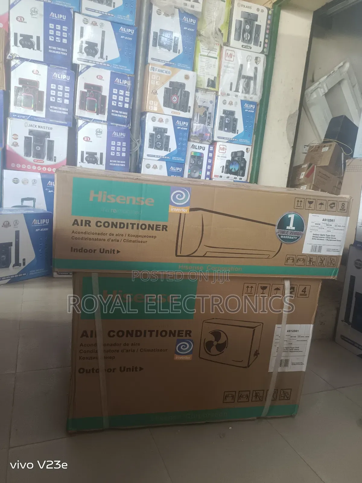Great Quality New Hisense 1.5hp Inverter Ac With Full Kit