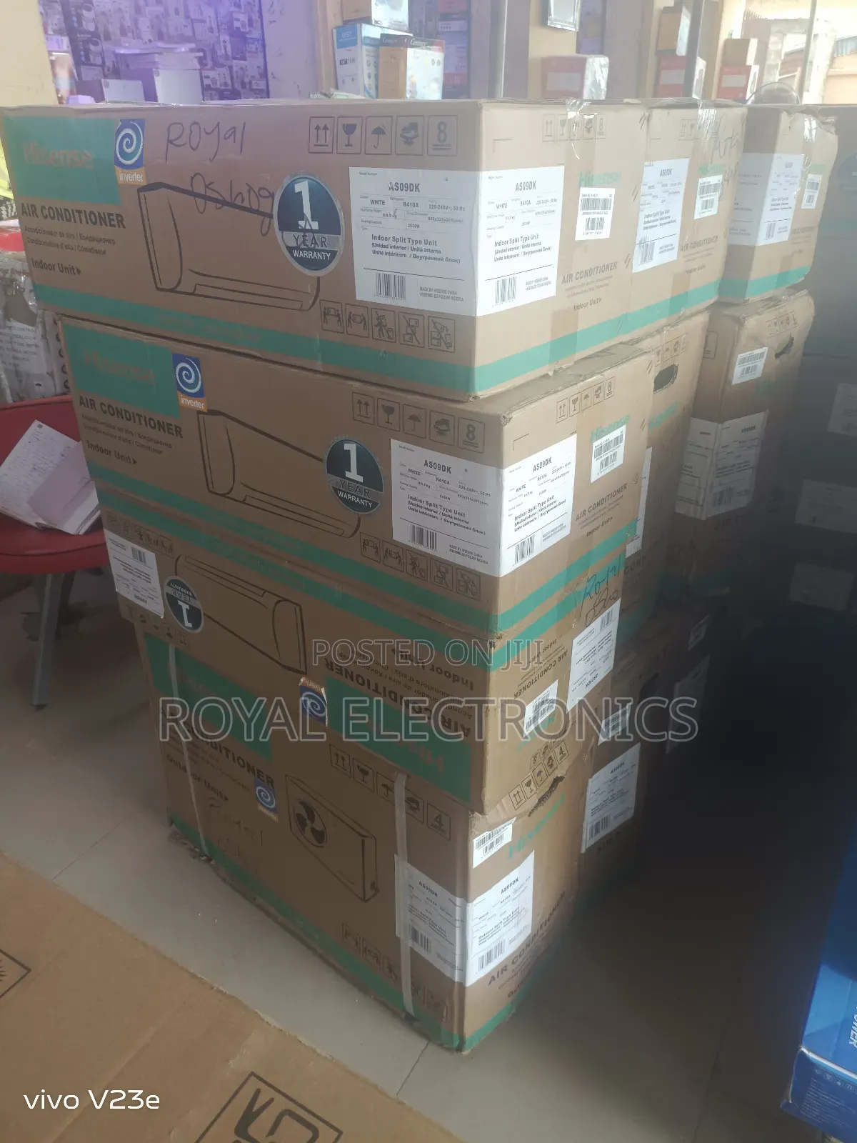 Standard Hisense 1hp Inverter Split Unit Ac With Full Kit