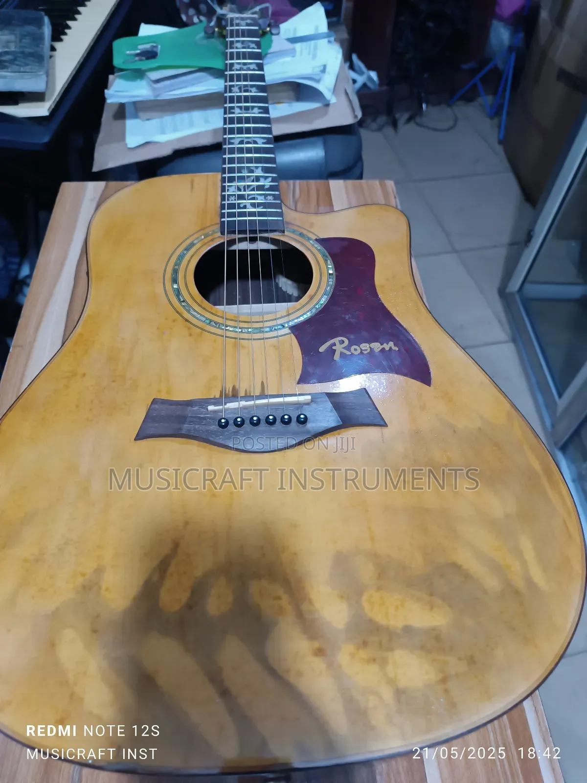 Rosen Electro-Acoustic/Semi-Acoustic Guitar