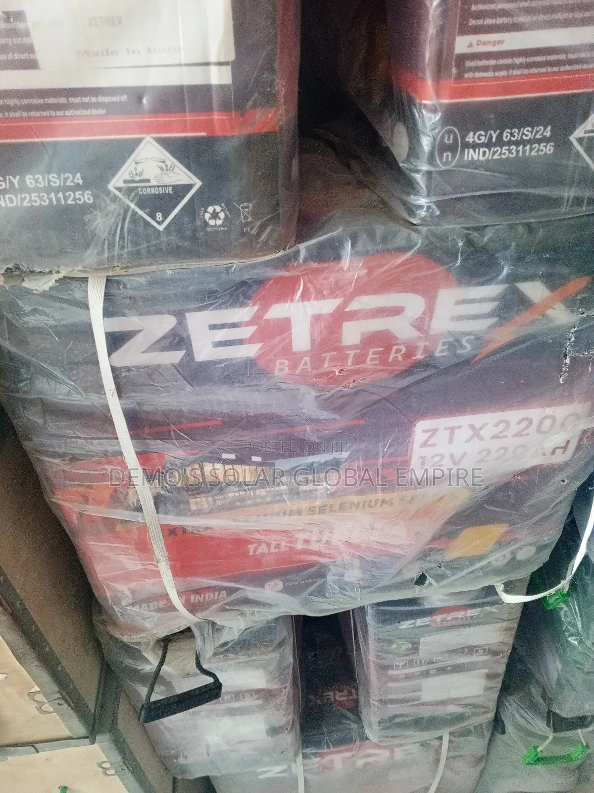 Zetrex Tubular Batteries 240