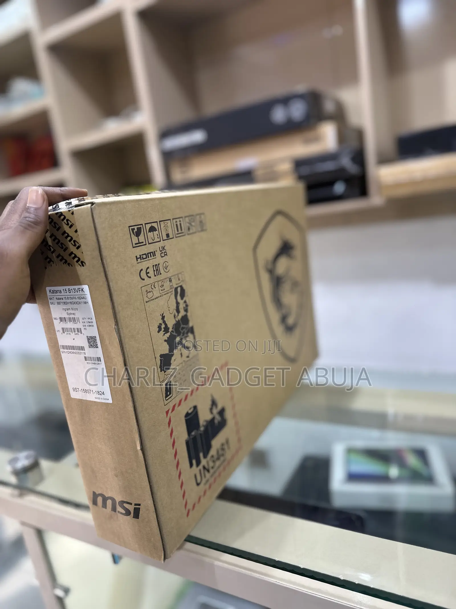 New Laptop MSI Katana 15 16GB Intel Core I7 SSD 512GB