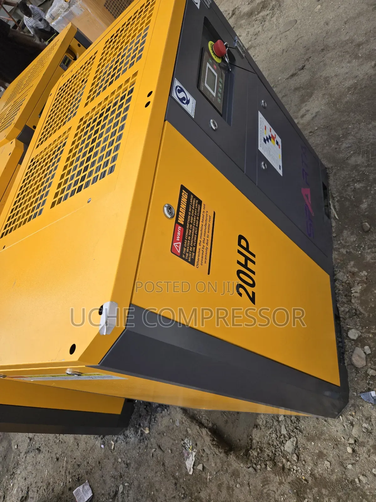 Screw Air Compressor 15kw 20hp 10bar Original One Original