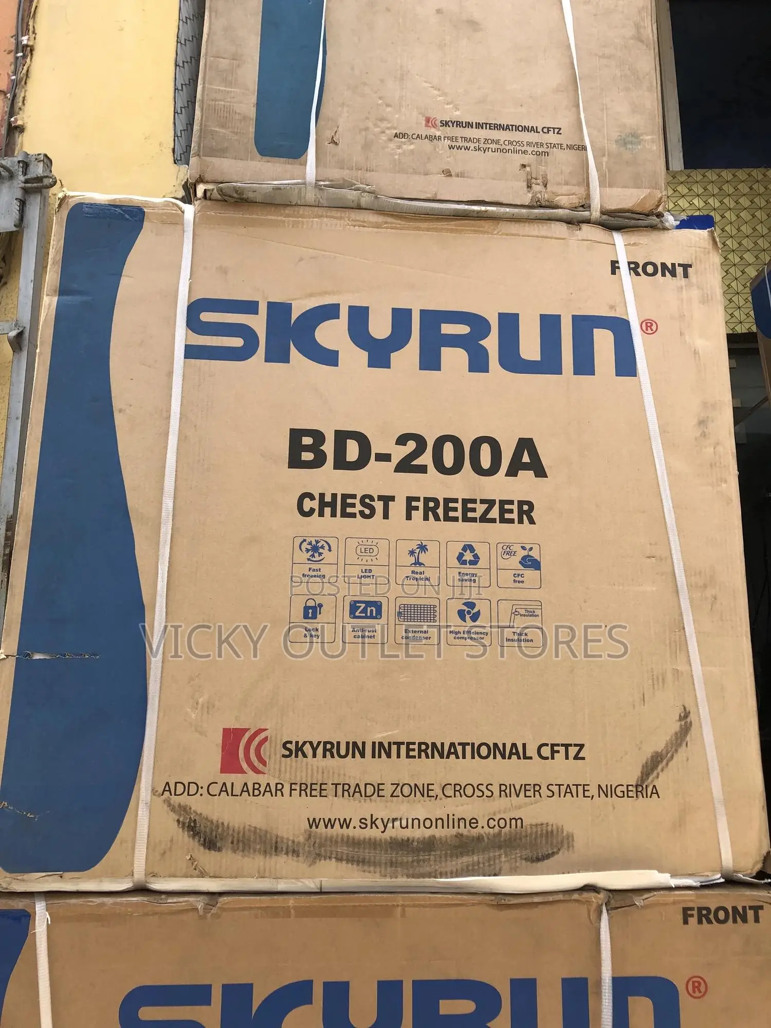 Skyrun 200liters Chest Freezer