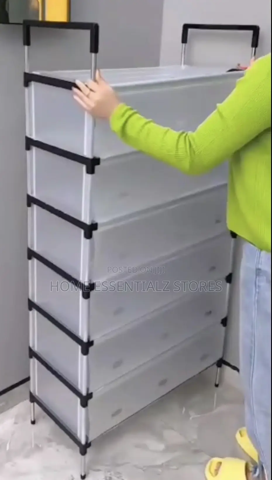 Dust Proof Shoes Organizer - 7-Layer Shoes Rack With Cover
