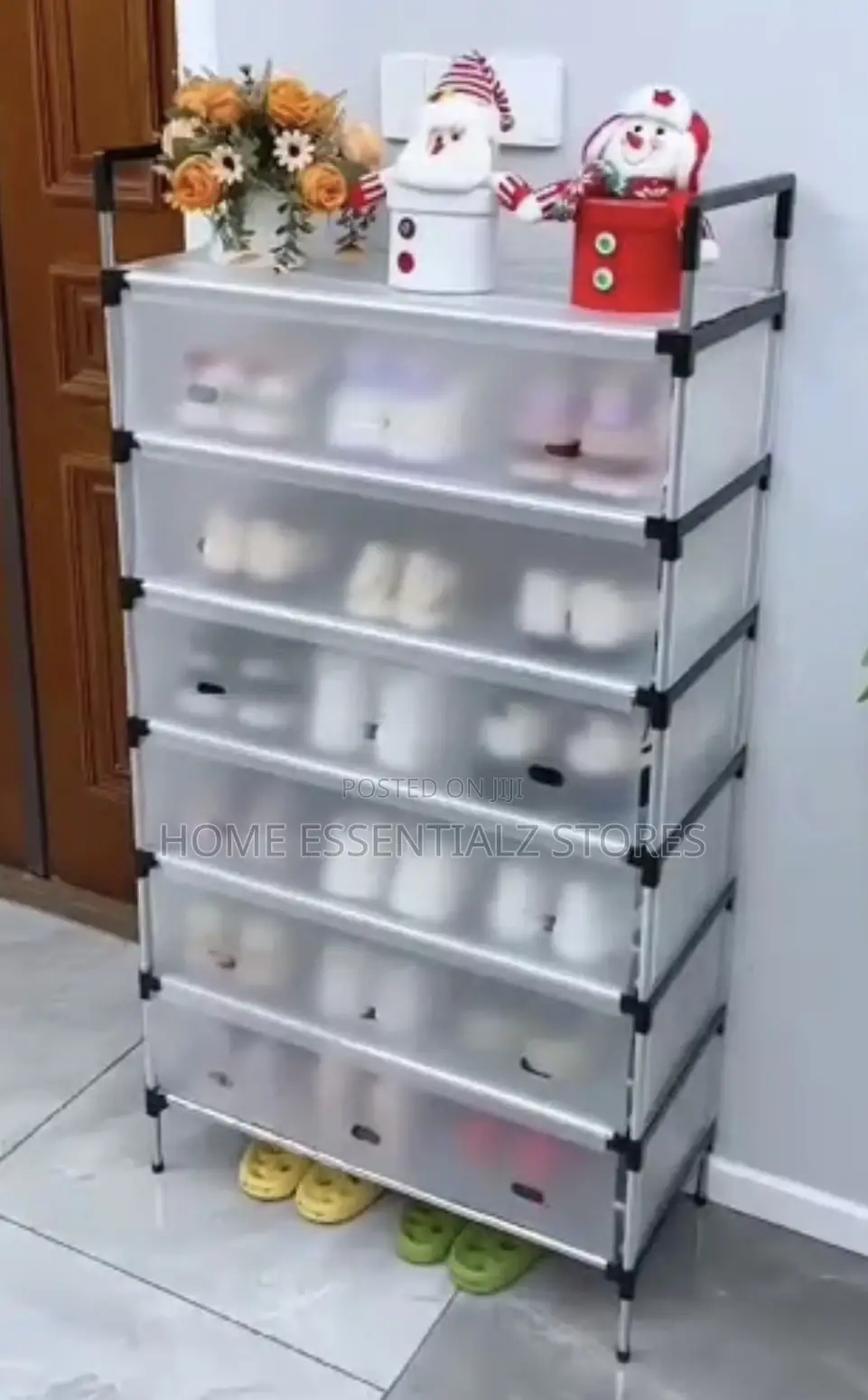 Dust Proof Shoes Organizer - 7-Layer Shoes Rack With Cover