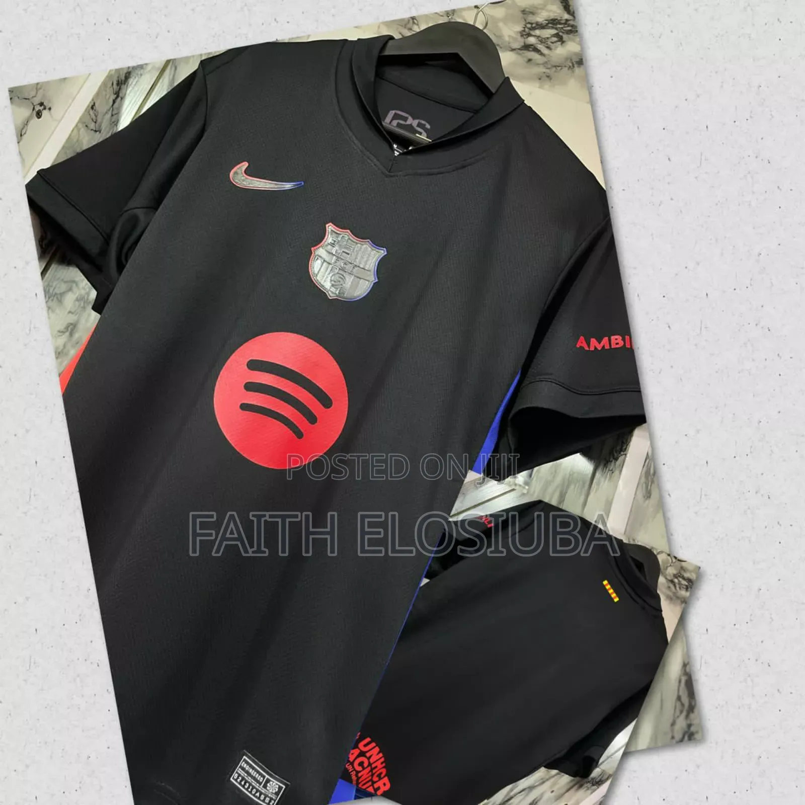 Original Barcelona And Ac Milan Jerseys Available