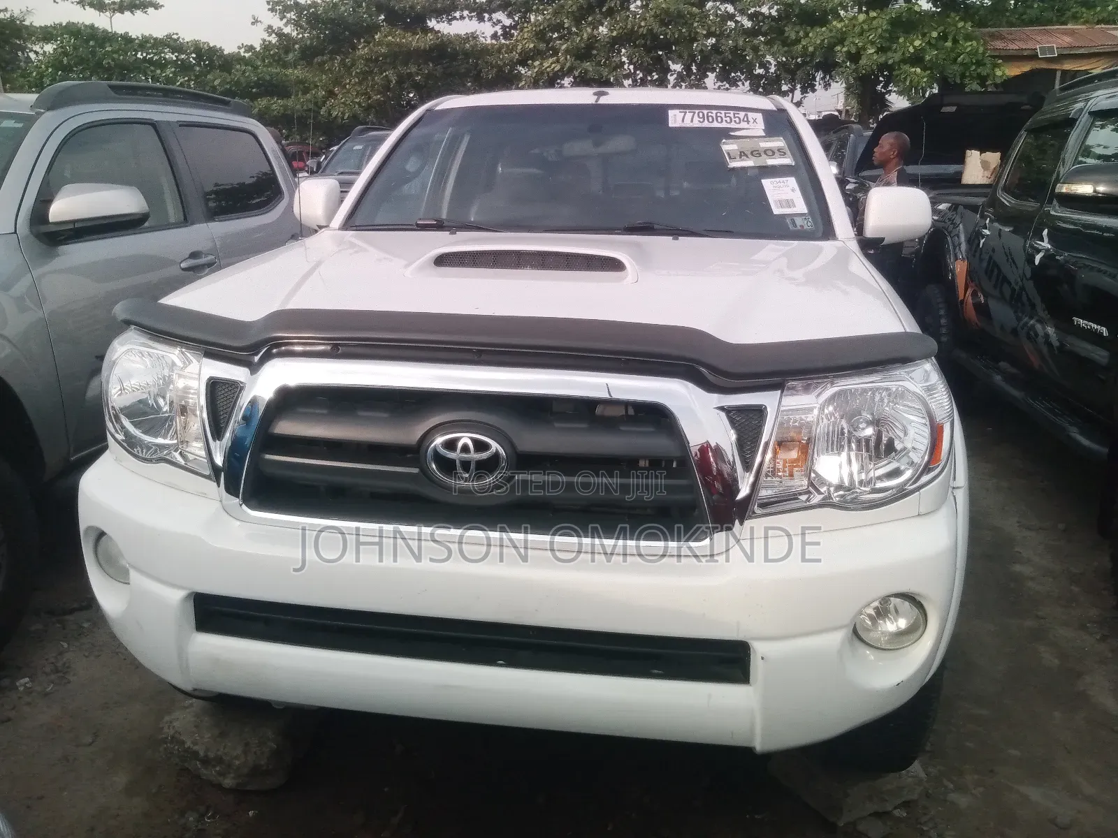Toyota Tacoma Access Cab V6 2012 White