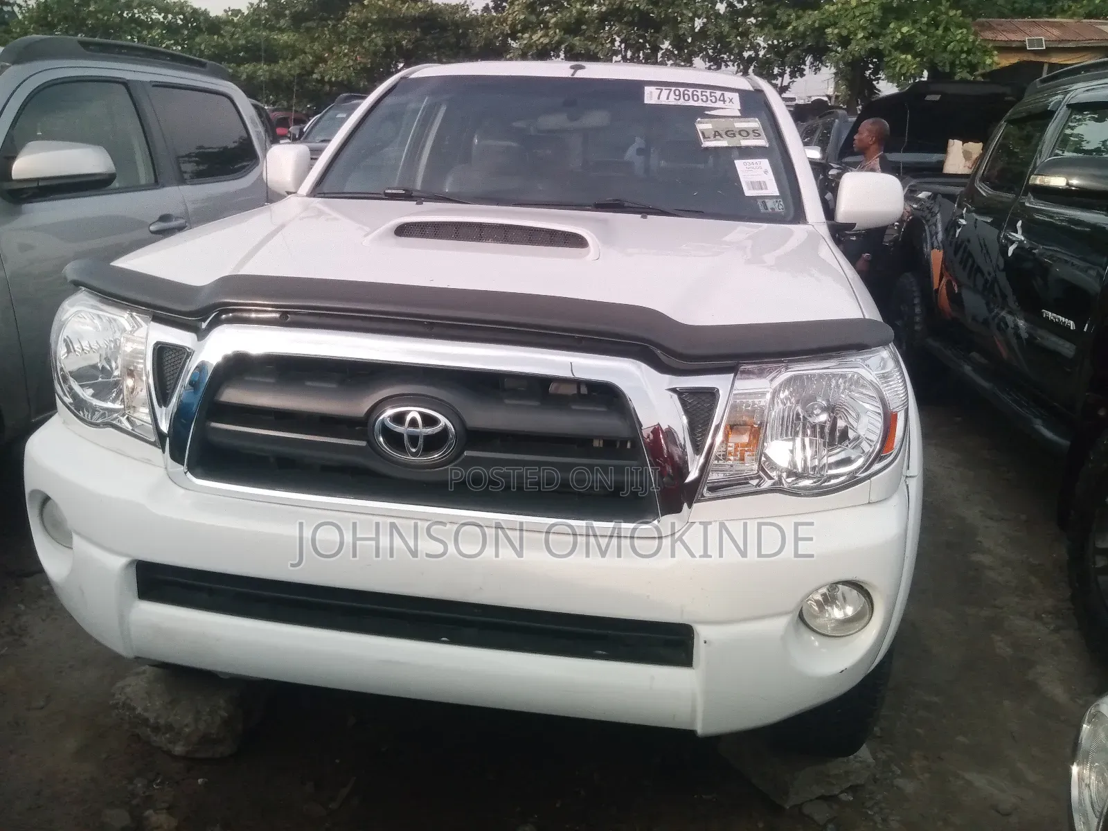 Toyota Tacoma Access Cab V6 2012 White