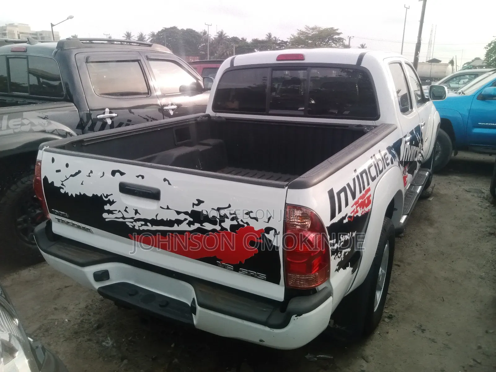 Toyota Tacoma Access Cab V6 2012 White
