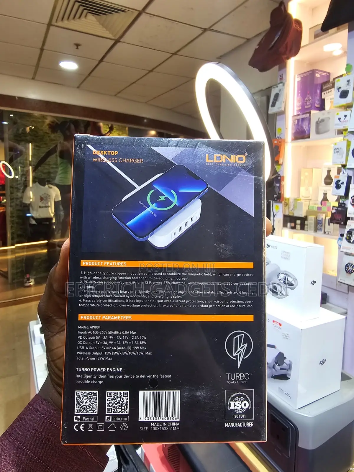 Ldnio Desktop Wireless Charger Aw004.
