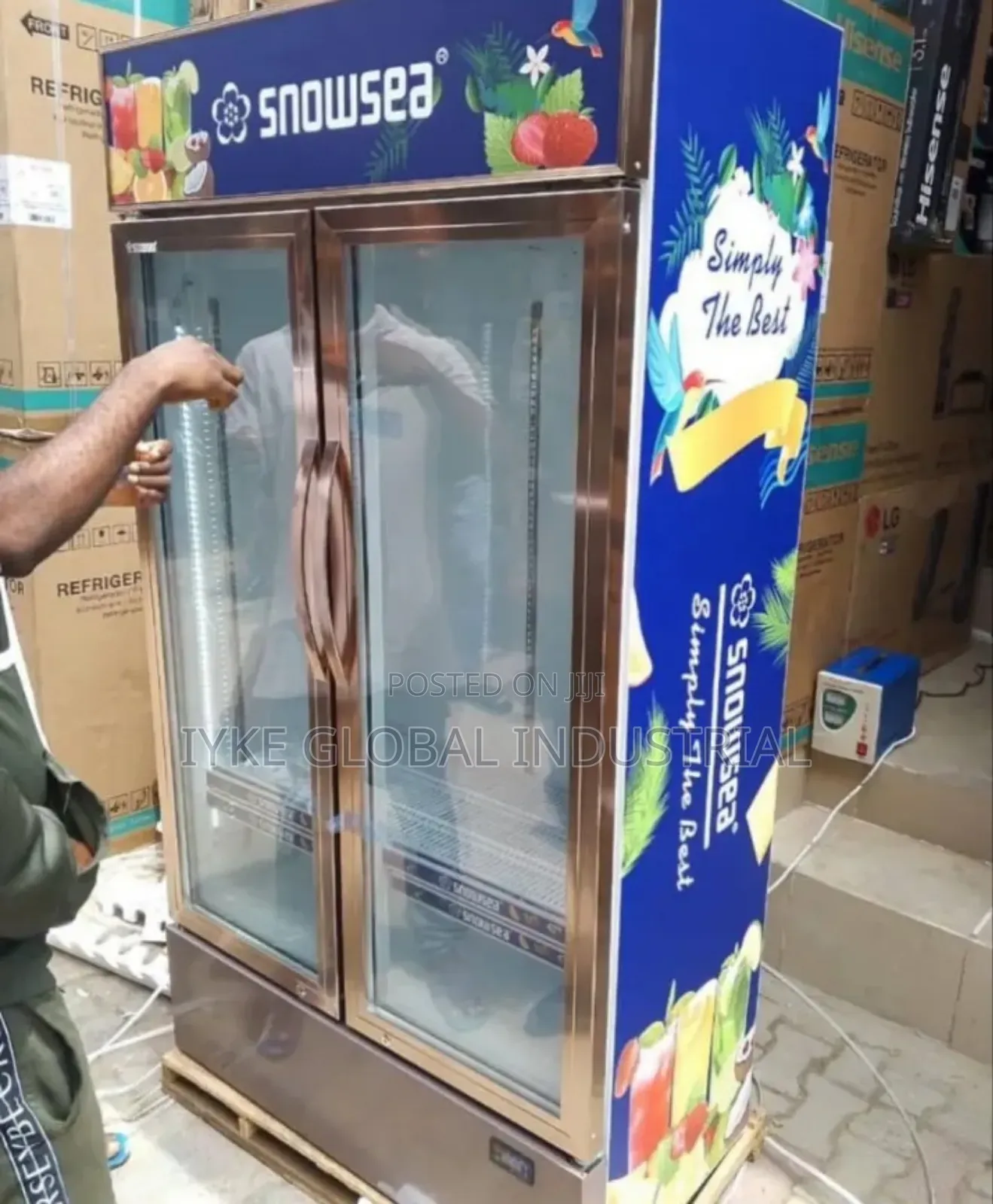 Double Door Snowsea Chiller