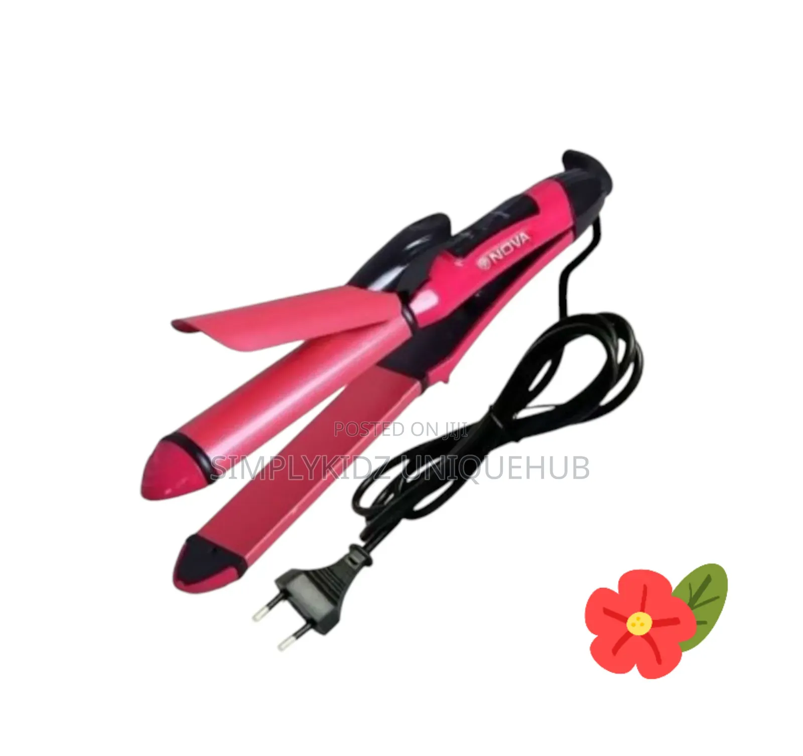2 in 1 Hair Straightner and Curler