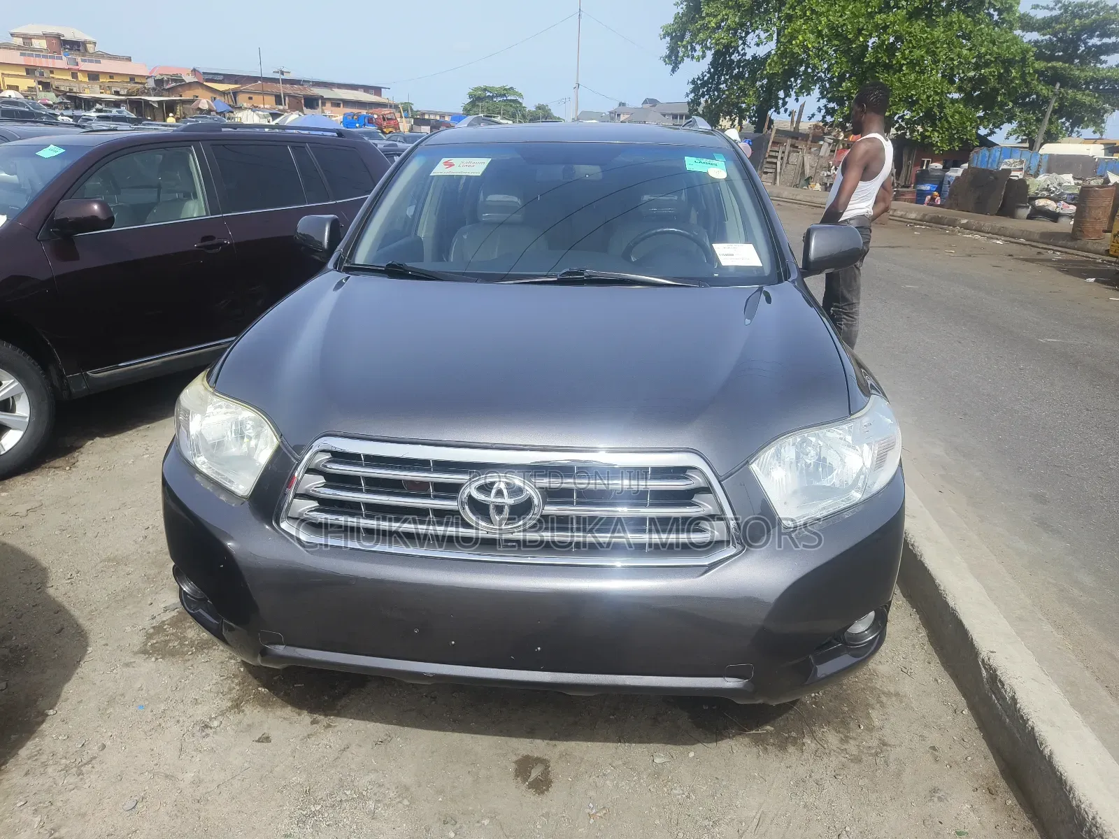 Toyota Highlander Limited 2008 Gray