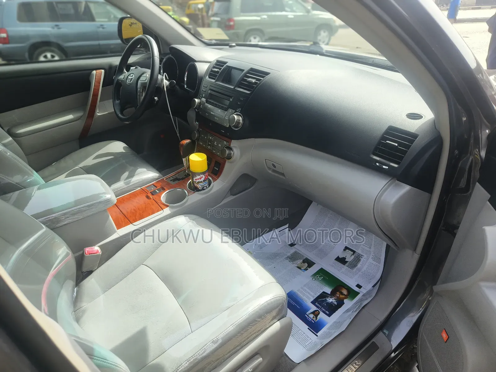 Toyota Highlander Limited 2008 Gray