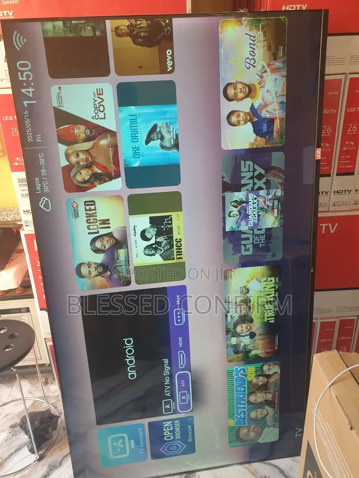 Powerful 75" Lg Smart Tv With Youtube and Netflix