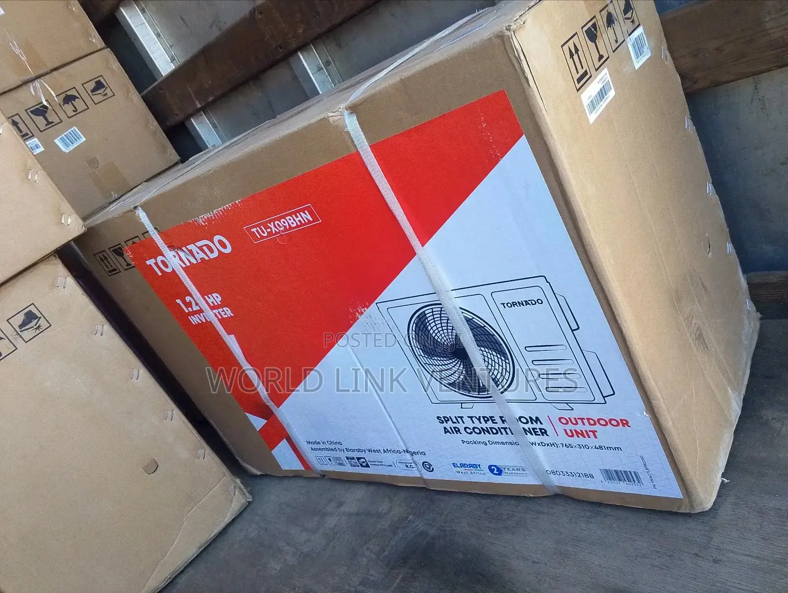 Tornado Inverter Ac 1.5 Hp With Installation Kits Warranty