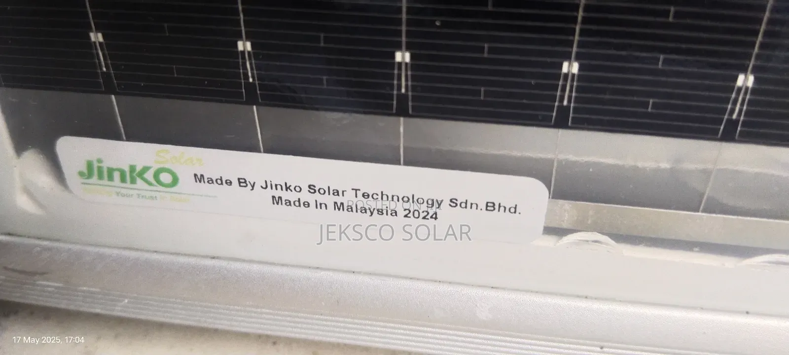 Jinko Solar Panel, 465w Original, Bi-facial 156cell.