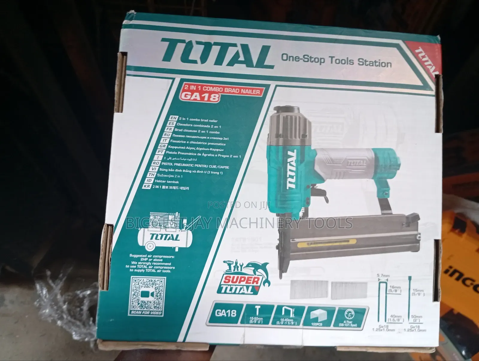 Nail Gun 2 in 1 Combo