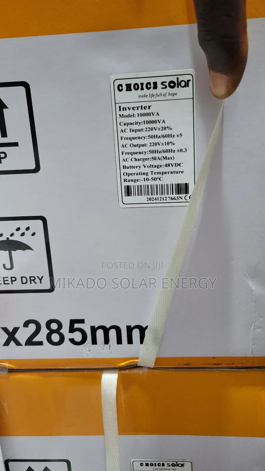 10kva 48v Choice Solar Pure Sine Wave Inverter