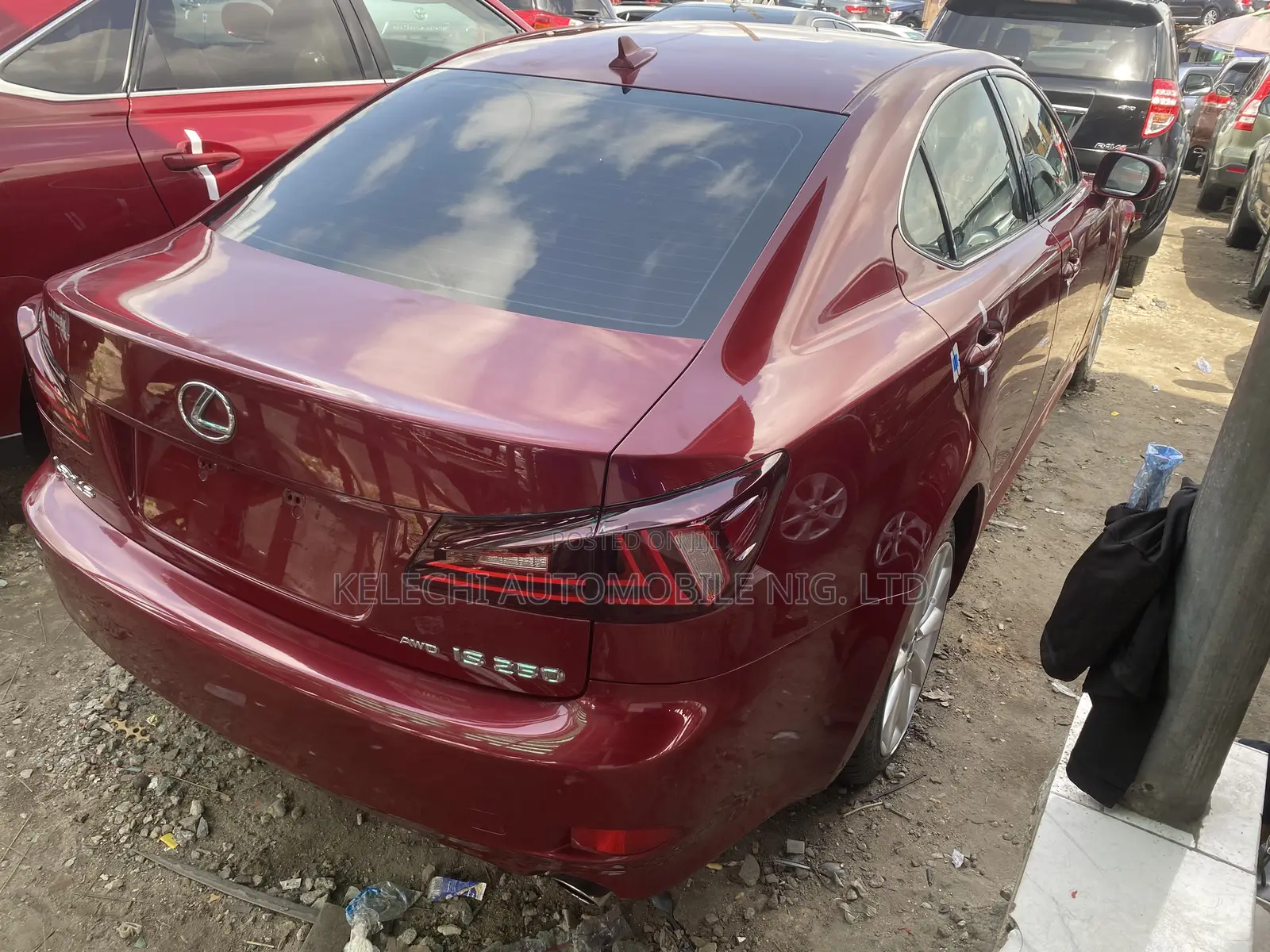 Lexus IS 250 2010 Red