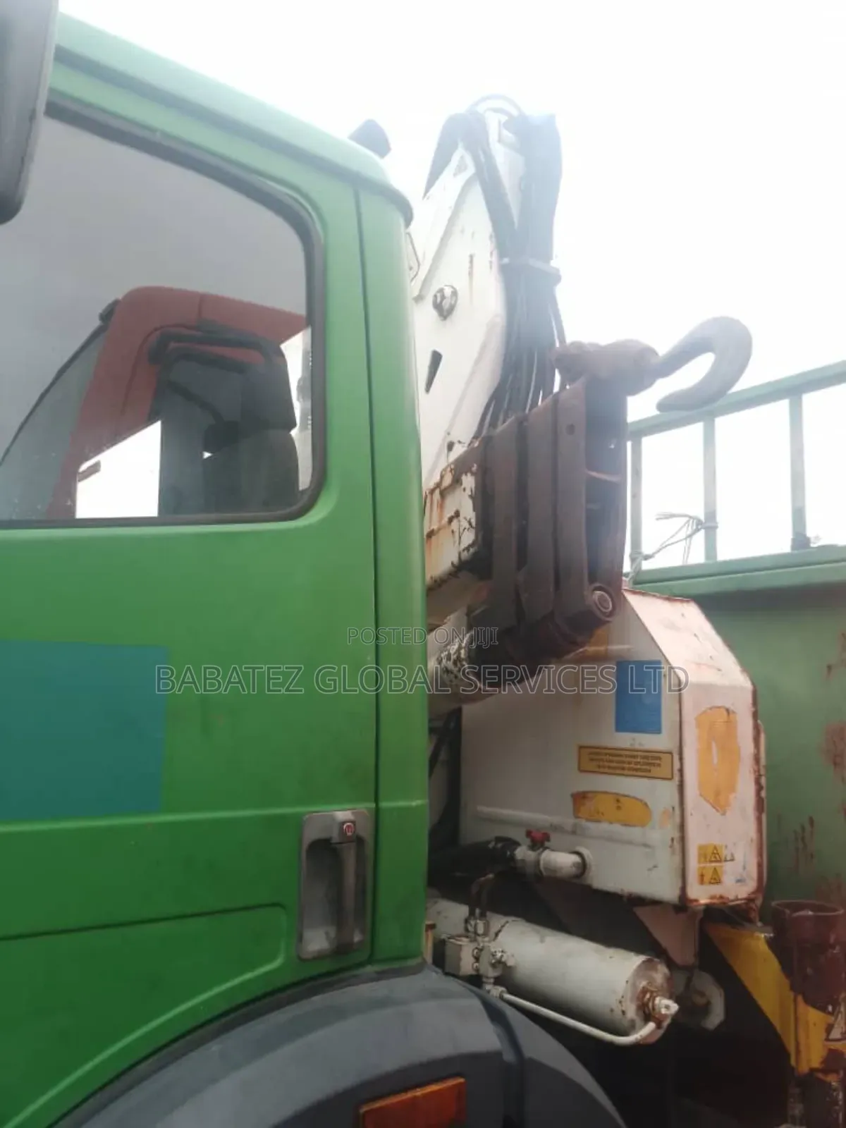 Mercedes Benz 7 Tons Hiab 2004 Green
