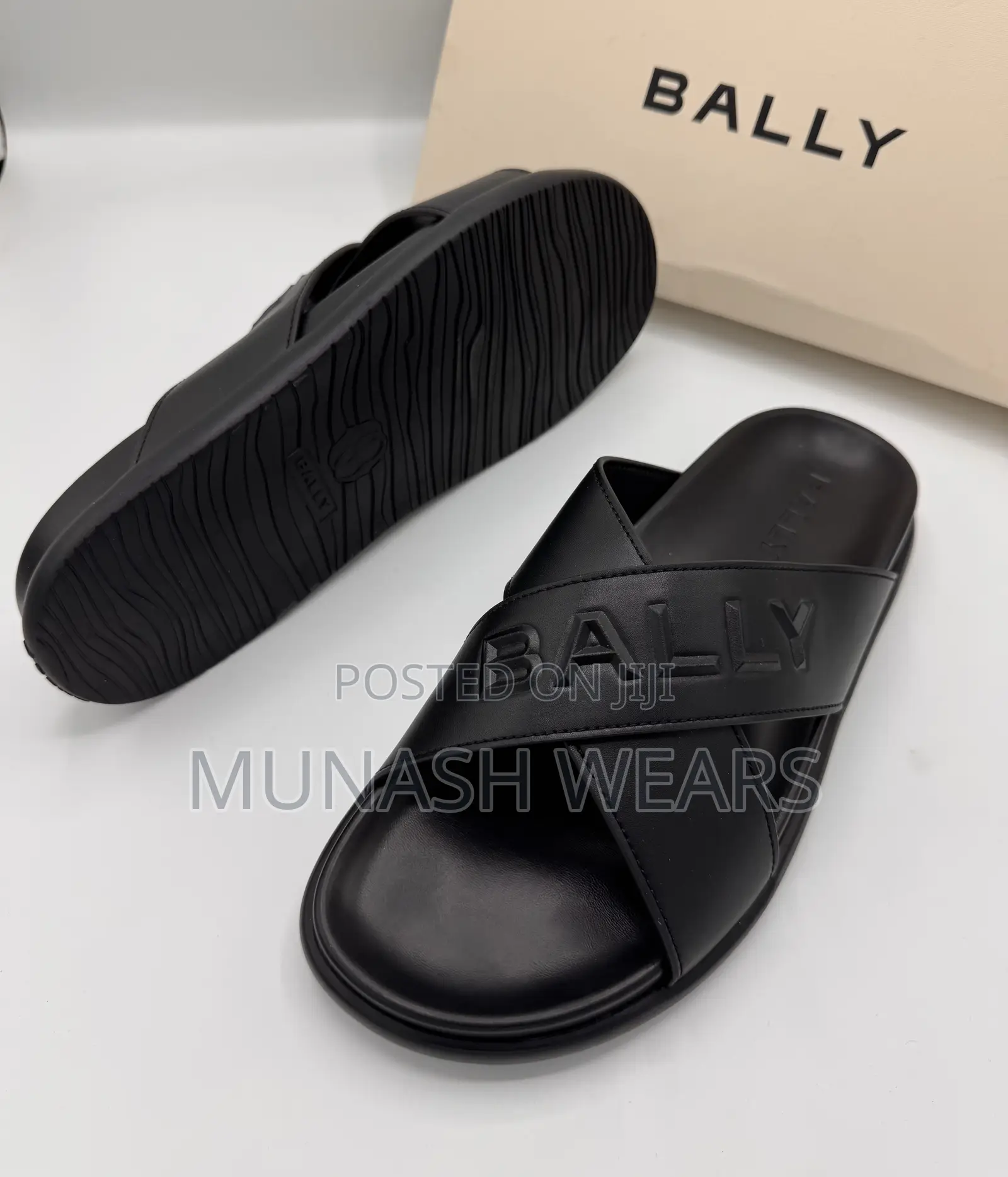 Bally Leather Slipers