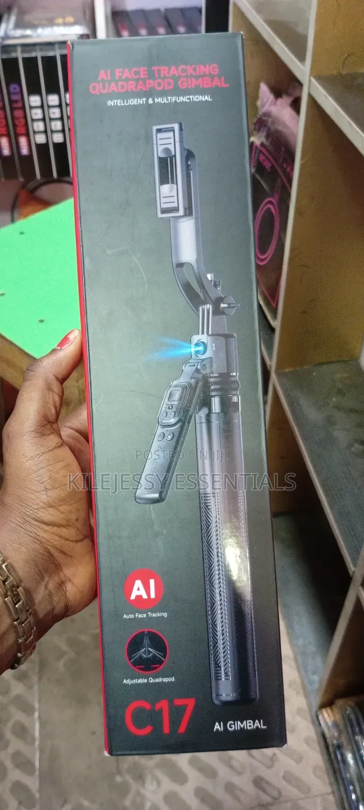 C17 Ai Gimbal Auto Face Tracking Tripod Stand