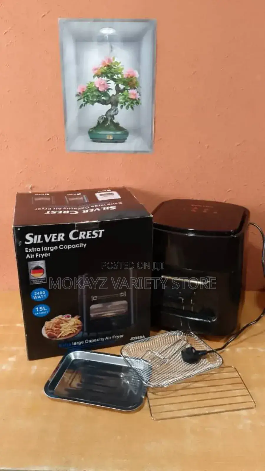 15l Silver Crest Oil-Free (Touch Screen) Air Fryer