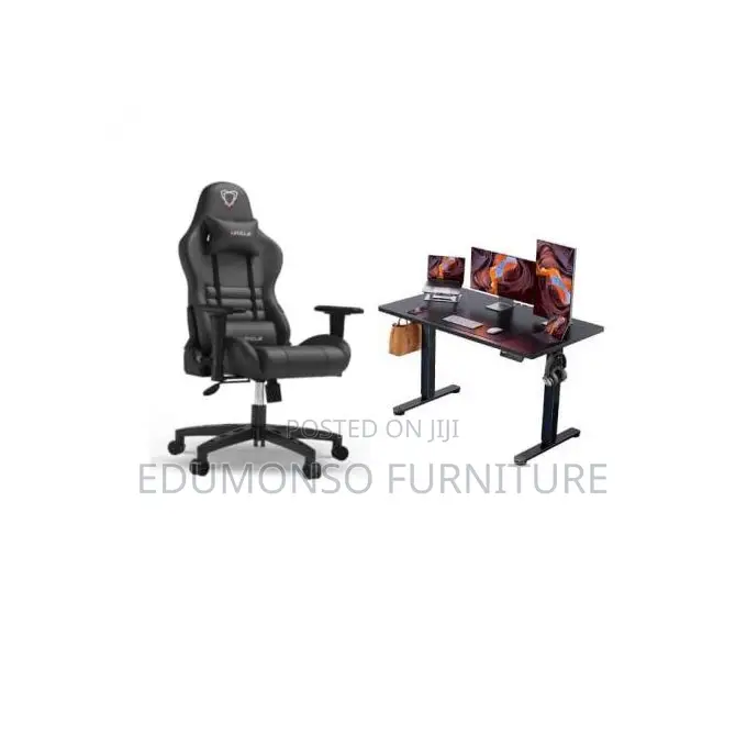 Adjustable Computer Desk(1.4mtr) Executive Gaming Chair