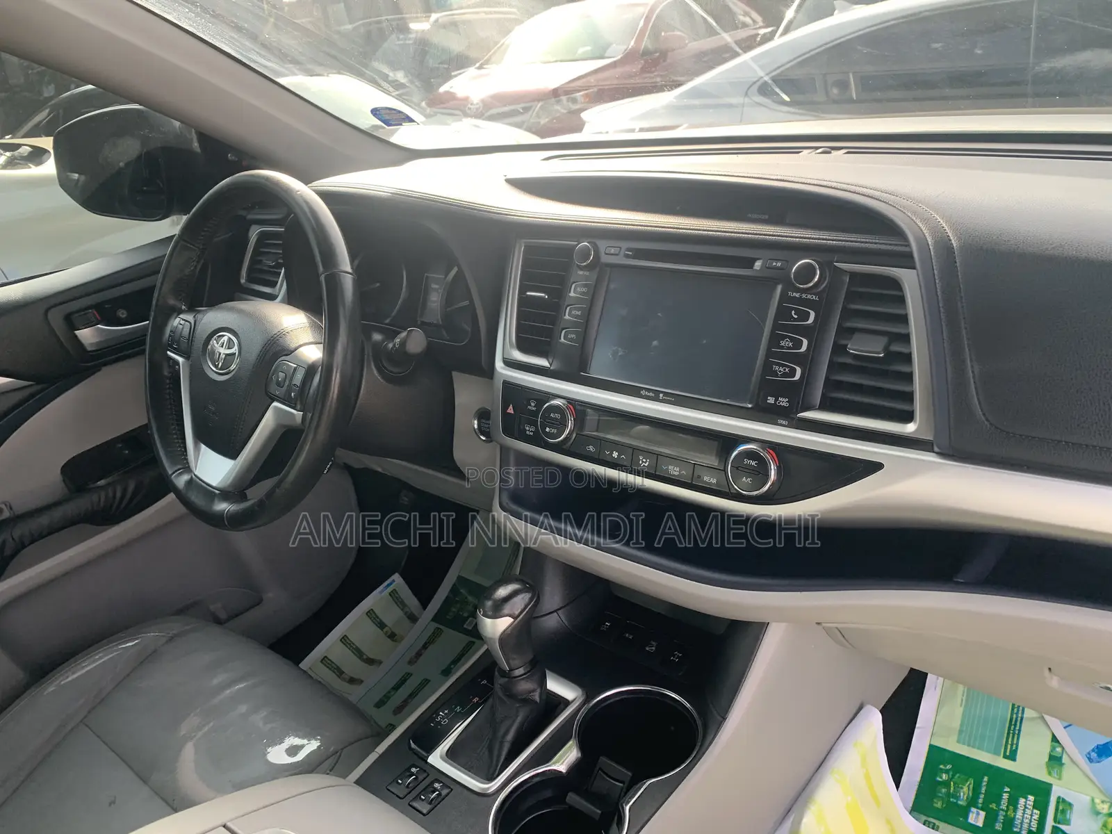 Toyota Highlander Limited Platinum V6 4x4 (3.5L 6cyl 6A) 2016 Blue